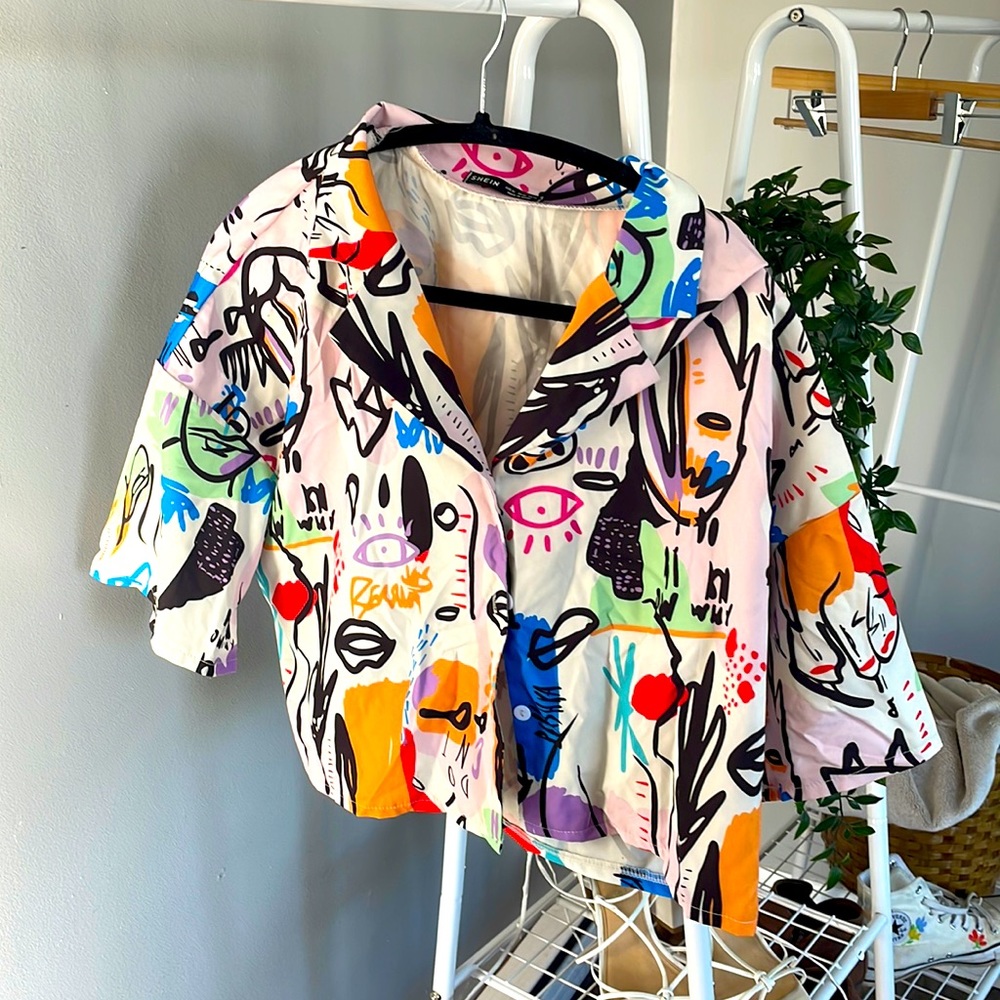 XL SHEIN Button Up